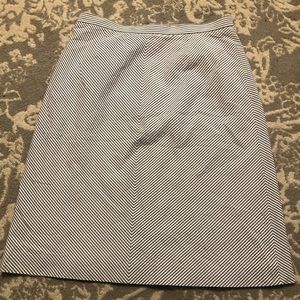 Brooks Brothers Seersucker Skirt
